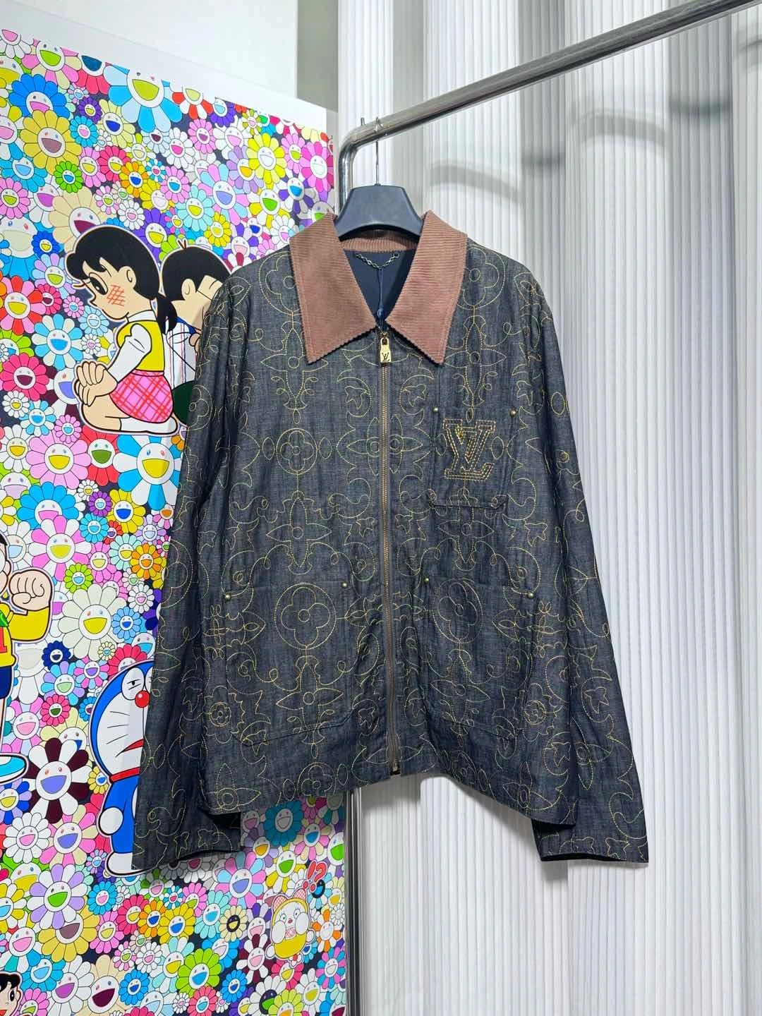 wg.luxury- 8V embroidery oversized item:E-F405A0527